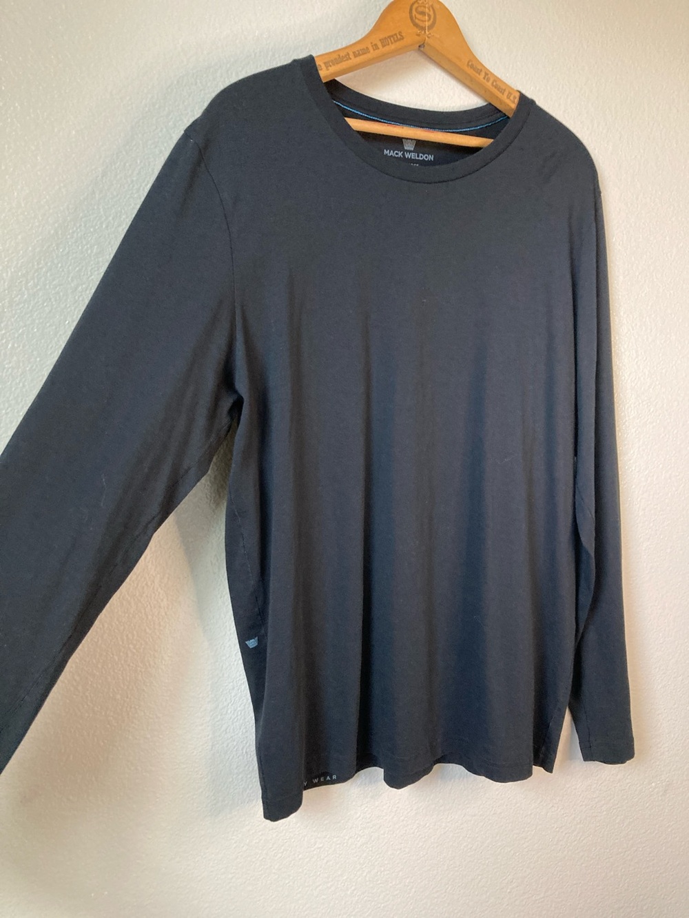 Mack Weldon Pima cotton Long Sleeve Tee T-shirt Basic Essentials  sz XL